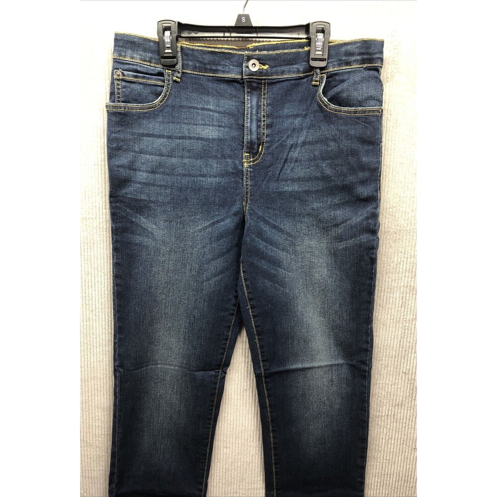 Childrens Place Kids Denim Jeans Size 18 Stretch Straight Distressed NWT